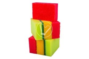 Sponge for washing dishes OPTIMAL, 7 pcs