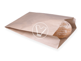 Bag, 250*100*390 mm, kraft, with straight bottom