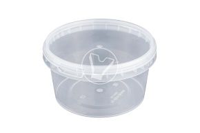 Pot, with lid, 550 ml, d-122 mm