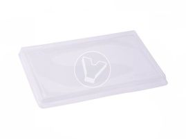 Paper lid for salad bowl OneClick, 800 ml, flat