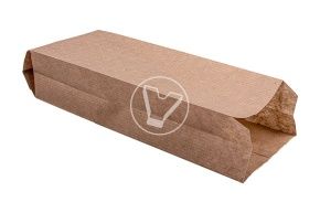 Kraft bag V-bottom BUN, 100*60*300