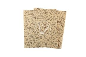 Paper backings in sheets, beige, bonapetit, 300x400mm