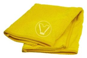 Microfiber cloth 35*35, 280 gsm, Terry (yellow)