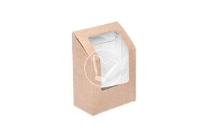 Package for rolls, 450 ml, OPROLL450, 90*50-130 mm, kraft