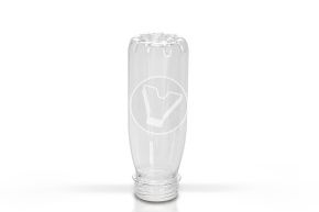 Bottle 200 ml, transparent, PET