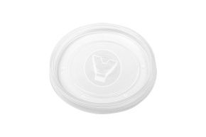 Plastic lid 116 mm for EcoSoup 760 ml kraft soup bowls