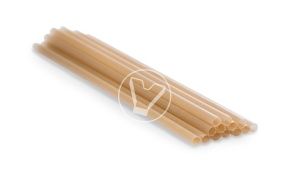 Трубочки из сахарного тростника, 8 мм. Крафт (Verde Vita)