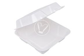 Lunch box with lid 1185ml, 208*203*50mm, VerdeVita