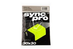 Microfiber cloth with long pile 30*30, 320 gsm, Terry (light green)