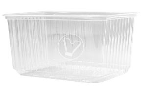 გამჭვირვალე კონტეინერი 1500 მლ. 179x132x89 მმ (Cyclyc)