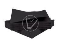 Napkins, 24*24 cm, black, one layer, 400 sheets/package