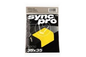 Microfiber cloth 35*35, 280 gsm, Terry (yellow)