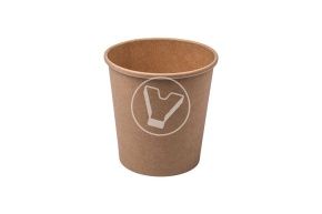 საწვნე "EcoSoup", 480 მლ, კრაფტი, თავსახურის გარეშე