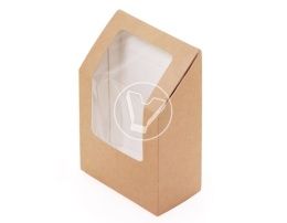 Package for rolls, 450 ml, OPROLL450, 90*50-130 mm, kraft